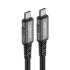ACEFAST C1-09 1m PD 240W USB C to USB C Cable 40Gbps Data Transfer Cord with Audio / Video Support
